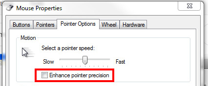 what is mouse acceleration