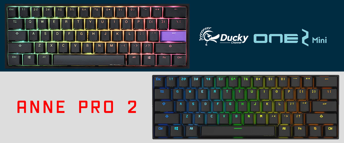 Ducky One 2 Mini vs Anne Pro 2 | Keyboard Review