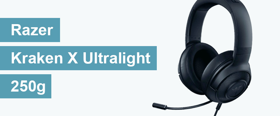 Razer Kraken X Ultralight - The Lightest Gaming Headset